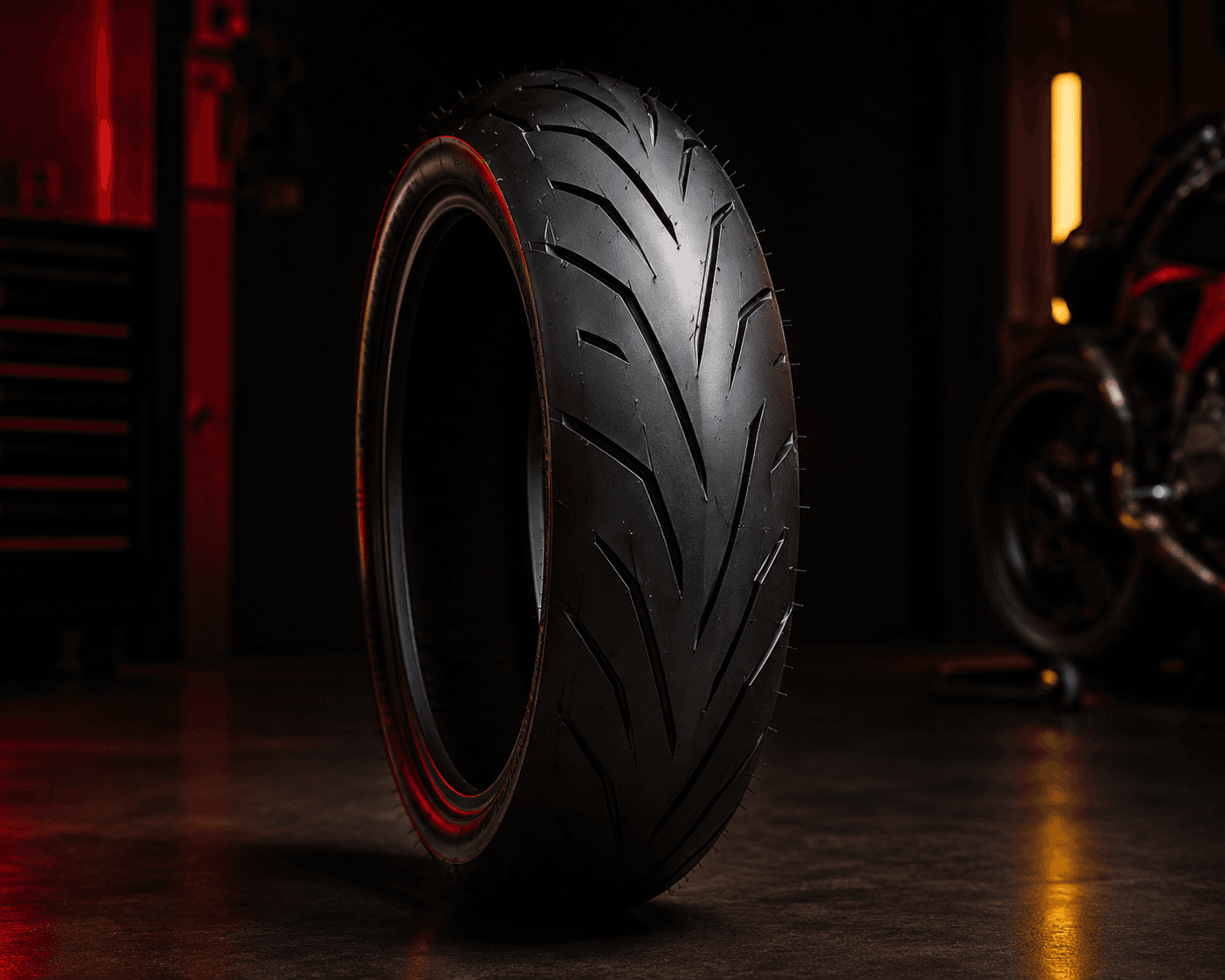 Tires available at Rapido Motorsiklo Garage